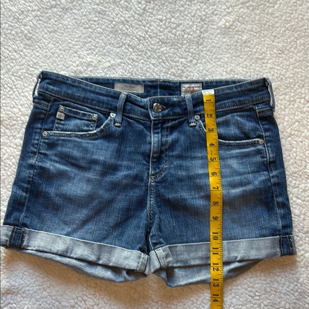 AG Adriano Goldschmied Denim Blue Jean Shorts - Picture 5 of 12